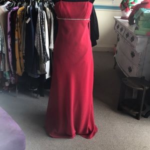 Red Prom dress